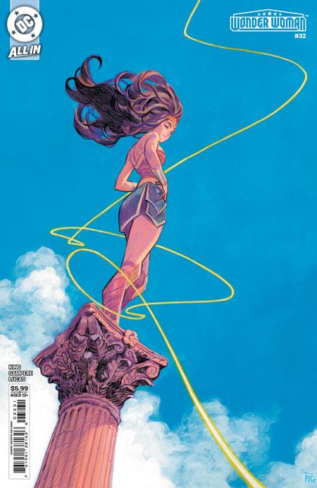 (PRE-ORDER) WONDER WOMAN #32 CVR C DIKE RUAN CARD STOCK VAR