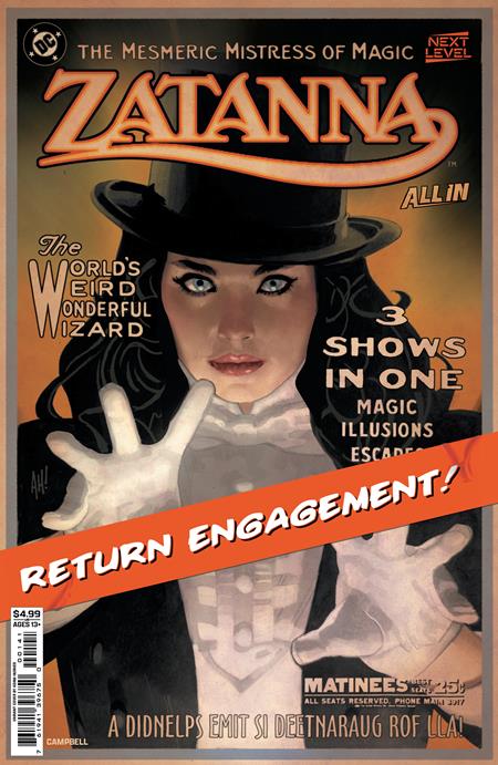 (PRE-ORDER) ZATANNA (2026) #1 CVR C ADAM HUGHES CARD STOCK VAR